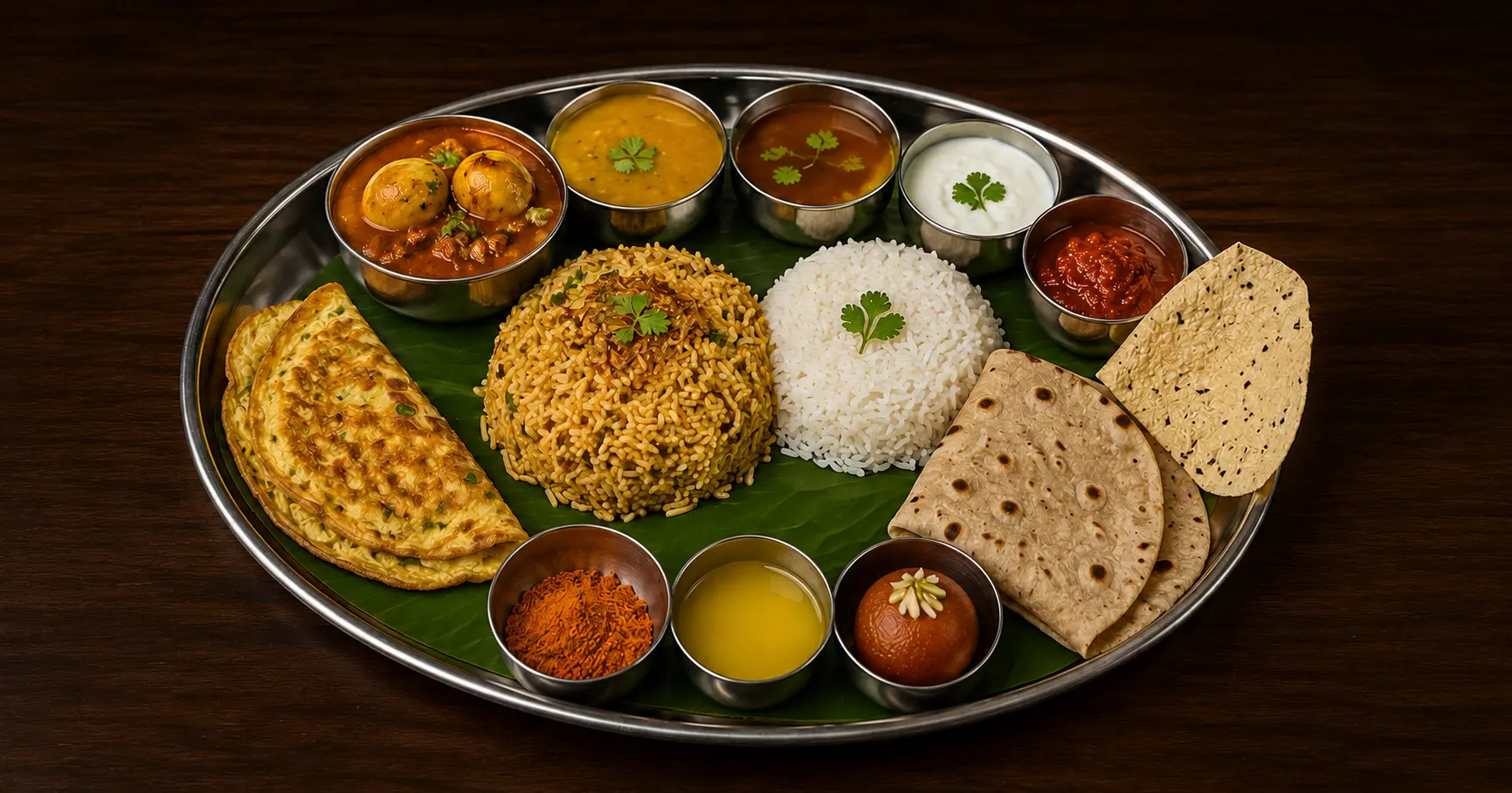 Best Egg Thali in Northlake, TX: What’s Included in This Complete Indian Lunch?