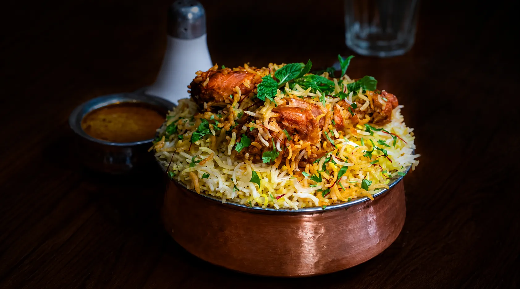 Hyderabad Junction catering spread