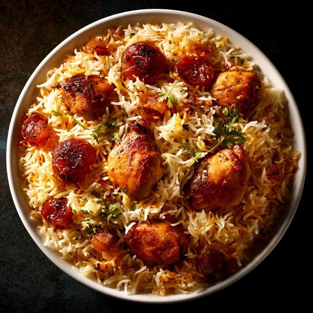 Hyderabadi Mutton Dum Biryani